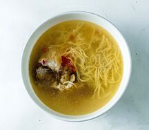 Лапша с курицей