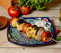 Шашлык из овощей