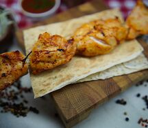 Шашлык из филе куриной грудки