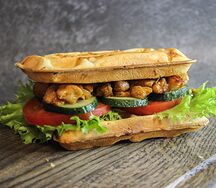 Вафли-сэндвич Курица терияки