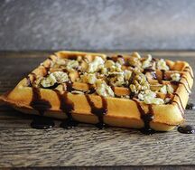 Вафля Шоколад с грецким орехом