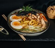 Рамен с курицей