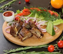 Шашлык из бараньих ребрышек (Семечки)