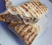 Люля из баранины в лаваше