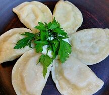Вареники с горохом