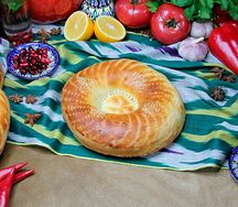 Лепешка узбекская