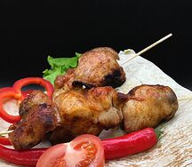 Шашлык из куриного филе
