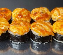 Якудза с креветкой и пармезаном