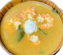 Мисо суп с креветками