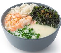 Сливочный суп с креветками