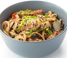 Удон с курицей 