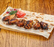 Шашлык из куриных крыльев
