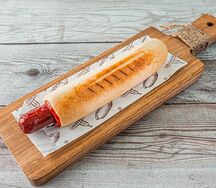 Хот-Дог французский с говяжьей колбаской