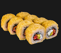 Жареный лосось