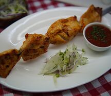 Шашлык из куриного филе