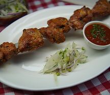 Шашлык из cвинoй шеи