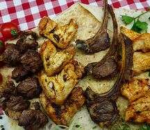 Микс шашлыков из курицы и баранины