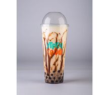 Банановый шейк с тапиокой