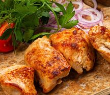 Шашлык из курицы