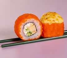 Запечённый с крабом