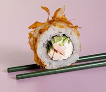 Бонито с копченой курицей