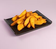 Картофель по-деревенски в чесночном масле