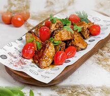 Салат из баклажана в китайском стиле