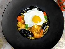 Жасминовый рис с морепродуктами
