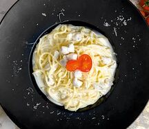 Карбонара с курицей