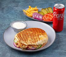 Лепёшки на тарелке