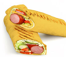 Сосиска строго сырная