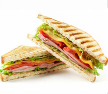 Сэндвич с ветчиной и сыром