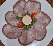Язычки бараньи в чесночном соусе