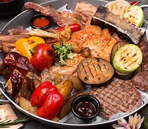 Мясной-микс на хоспере