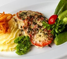 Ланч №3.1 Мясо по-французски 