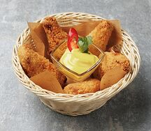 Острые куриные крылышки фри