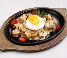 Альпийская сковородка с куриным филе
