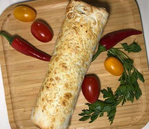 Запеченный донер с курицей