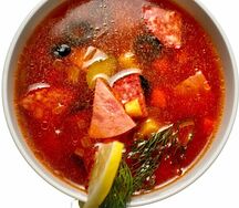 Мясная солянка