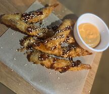 Креветки темпура