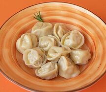 Пельмени куриные отварные