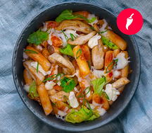 Токпокки с курицей