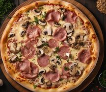 Ветчина и грибы