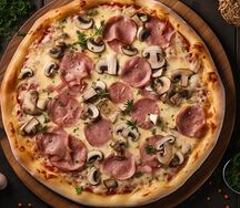 Ветчина и грибы