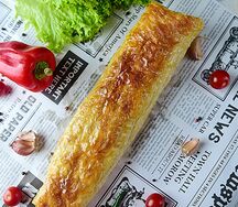 Мясная слойка