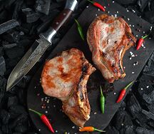 Шашлык из cвинoй корейки