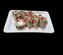 Ролл с крабом и авокадо