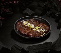 Стейк мясника в азиатском стиле