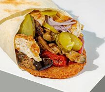 С овощами гриль