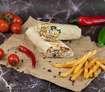 Фахитос куриный в лаваше